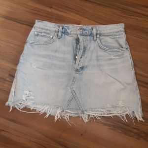 AGOLDE denim skirt size 29